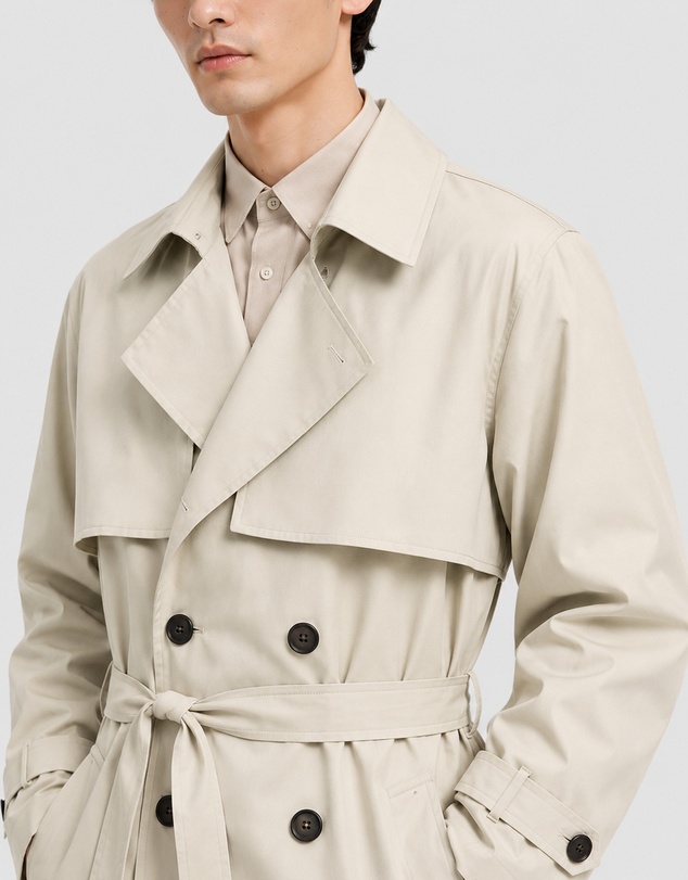 Justin Cassin - Connor Casual Trench Coat