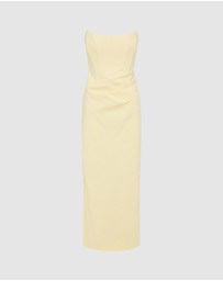 Shona Joy - Lani Strapless Corset Maxi Dress
