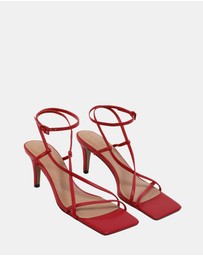 Edie Collective - Stella Multi Strap Heels 