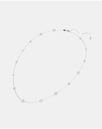Swarovski - Una Angelic Strandage, Round Cut, White, Rhodium-Plated