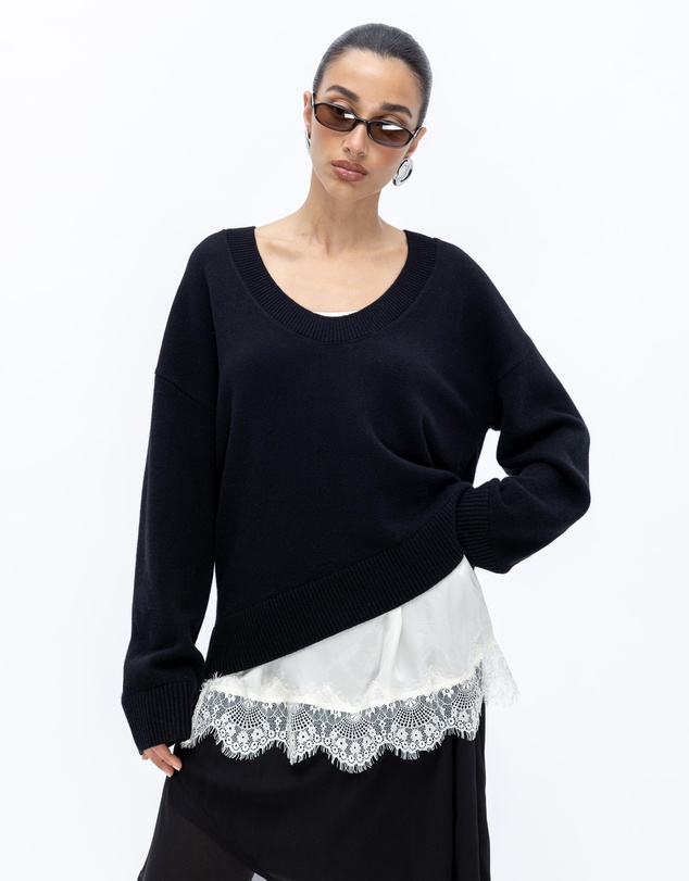 Minima Esenciales - Soren Wool Cashmere Blend Jumper