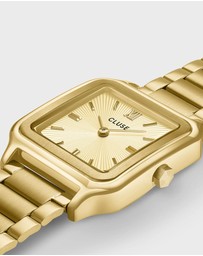 Cluse - Gracieuse Watch Steel, Sunray Textured, Gold Colour