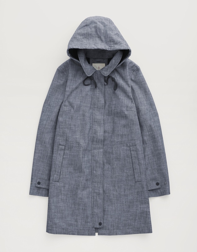 Seasalt - Seasalt Cornwall Blue Cloudburst Mac