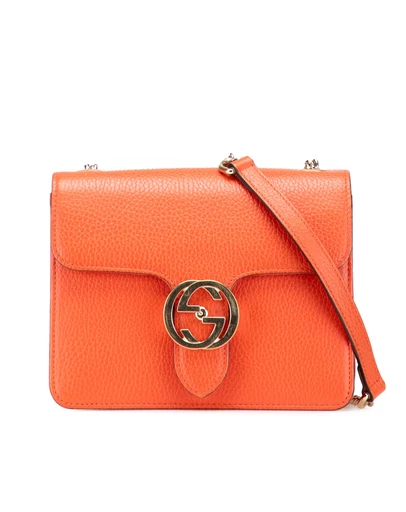 Pre-Loved by Azura Reborn - Pre-Loved Small Dollar Calfskin Interlocking G Crossbody
