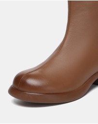 EVERAU - EverAU Ugg Chapple Cow Leather Upper Fashion Boots