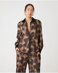 Forcast - Savanna Printed Satin Shirt