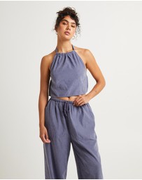 Subtitled - Sahara High Neck Top