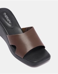 Therapy - Llola Wedge Slide Sandals