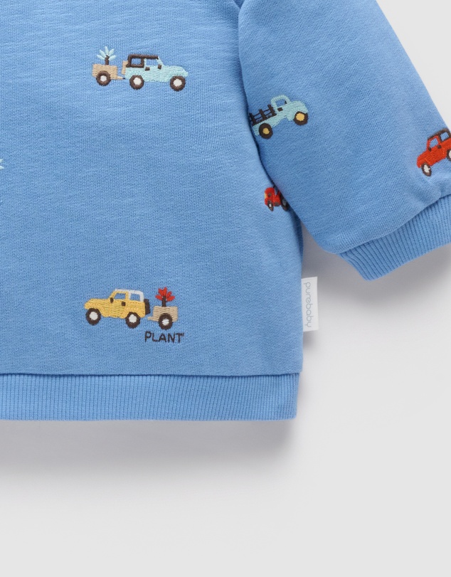 Purebaby - Embroidered Windcheater-Kids-Babies