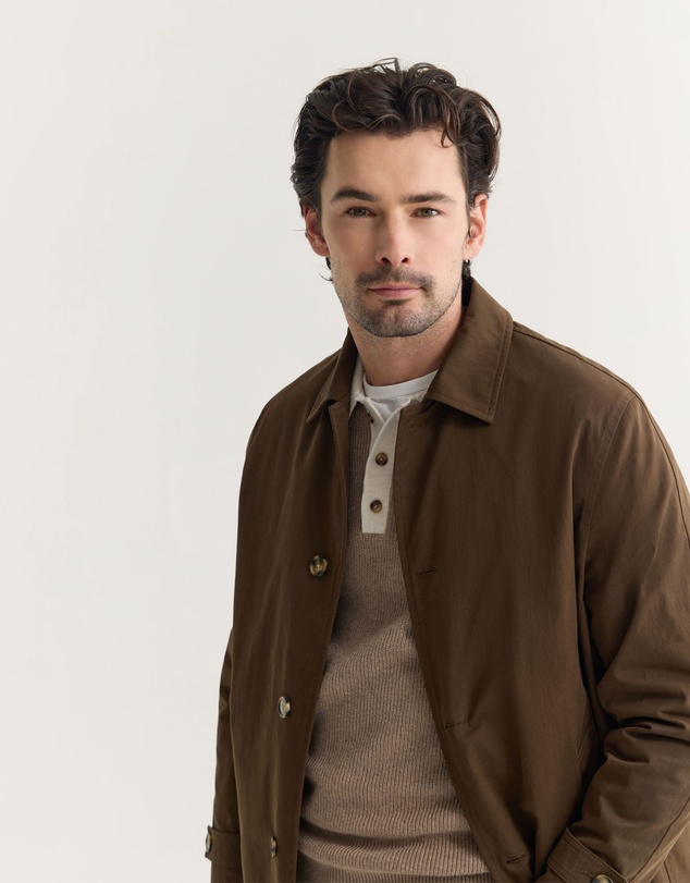 Oxford - Jay Cotton Twill Trench Coat
