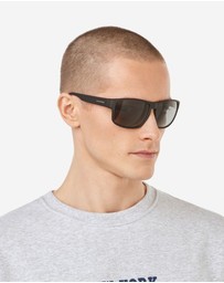 Hawkers Co - Black Black Dark Faster Raw Sunglasses for Men and Women UV400
