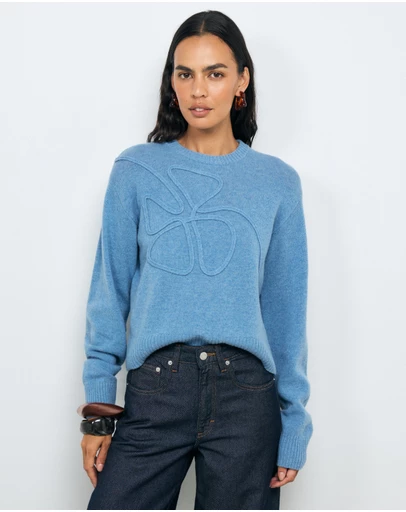 AERE - Olia Merino Wool Knit Jumper
