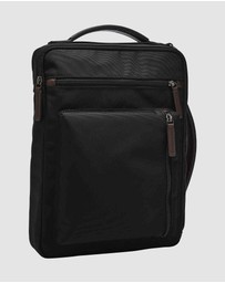 Fossil - Buckner Black Messenger Bag