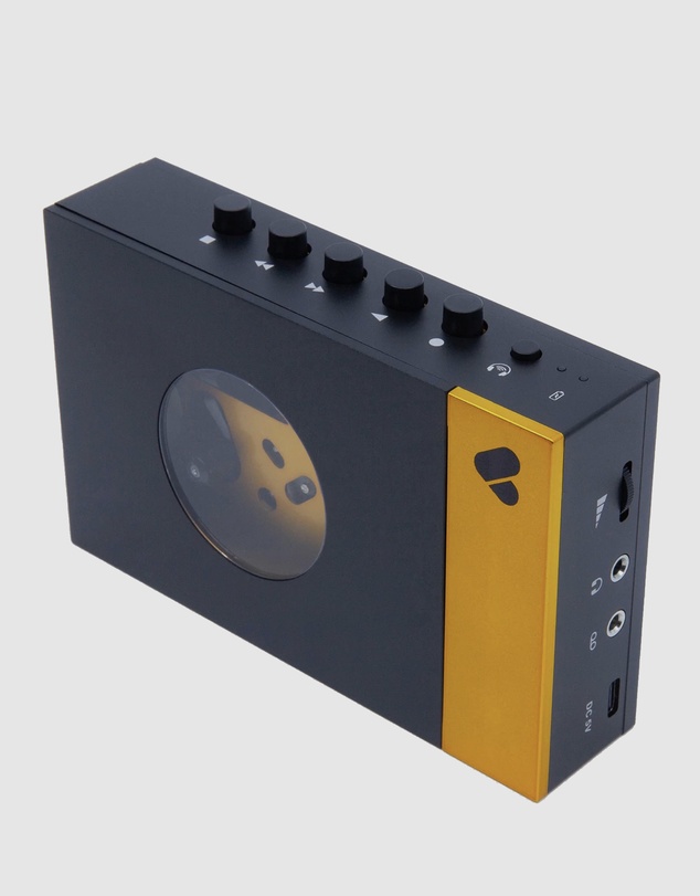 We Are Rewind - We Are Rewind Portable Cassette Player & Recorder - Amy, Black & Yellow
