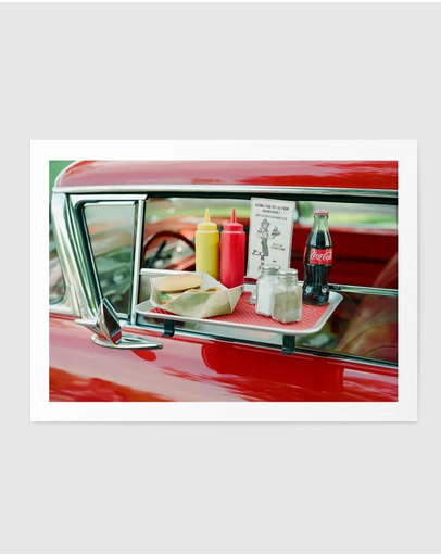 Olive et Oriel - Classic Car V by Bethany Young Art Print