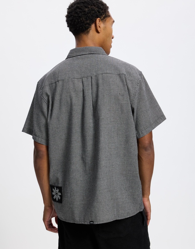 Thrills - Cut Shattered Cropped Short Sleeve Shirt