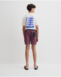 Country Road - Teen Stripe Detail Board Short