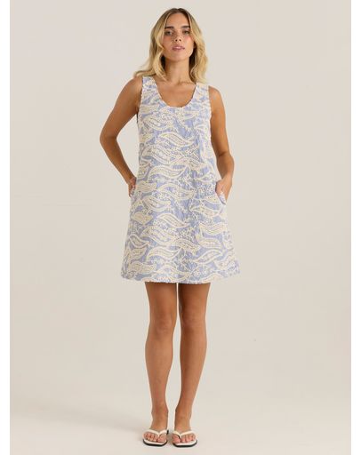 Blue/ White Stripe