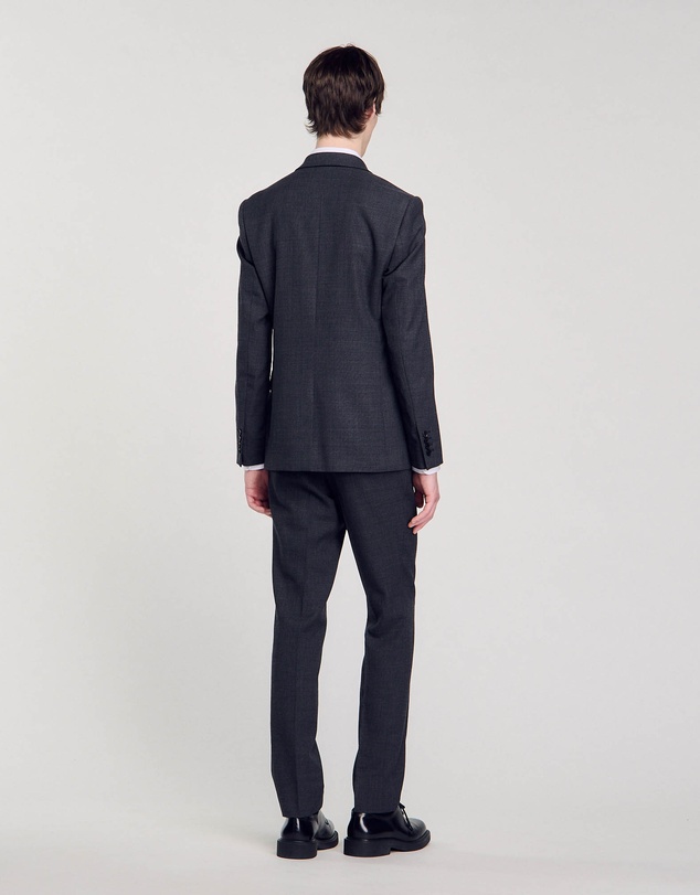 Sandro - Legacy Grey Suit Jacket