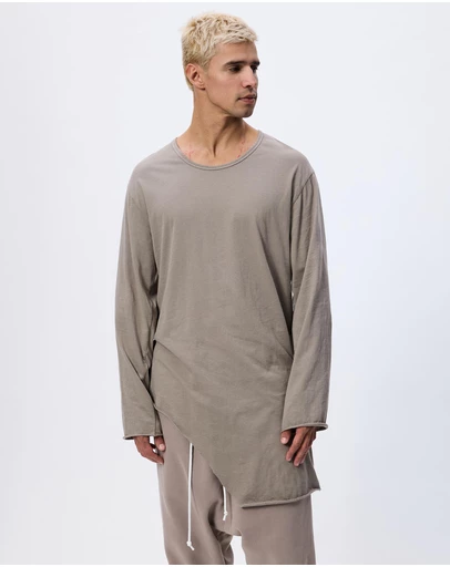 Surrounded By Ghosts - The Neobite Asymmetrical Tail Long Sleeve T-Shirt