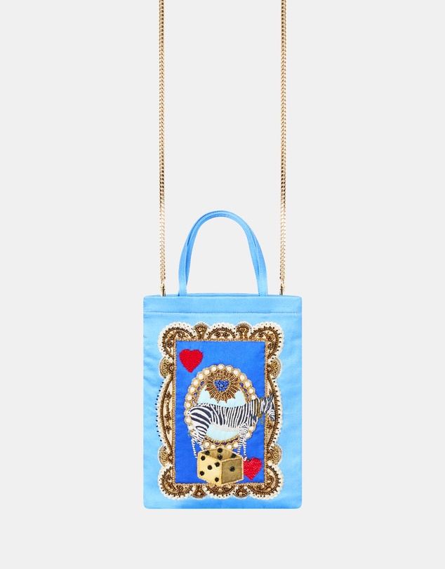 Camilla - Embellished Mini Tote with Chain Strap