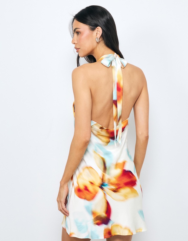 AERE - Kora Halter Mini Dress