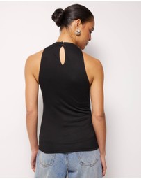 AERE - Tia High Neck Top