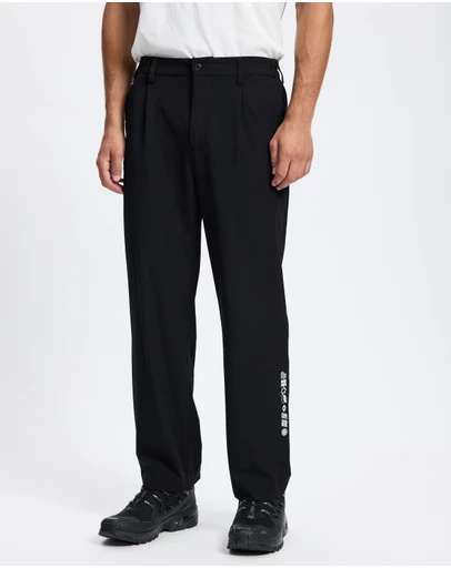 Left of Field Golf - Pleated Wide Leg Golf Trousers