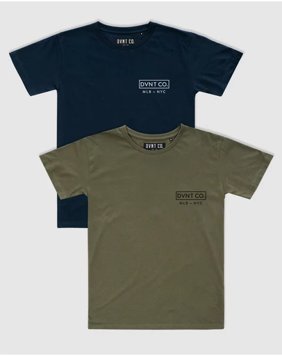DVNT - 2-Pack NYC Tee - Youth
