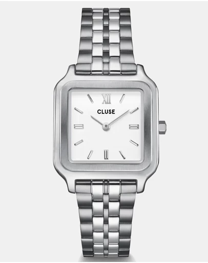 Cluse - Gracieuse White/Silver Link