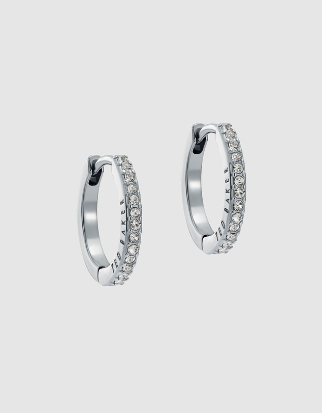 Ted Baker - Heplie Crystal Hoop Earrings 14mm