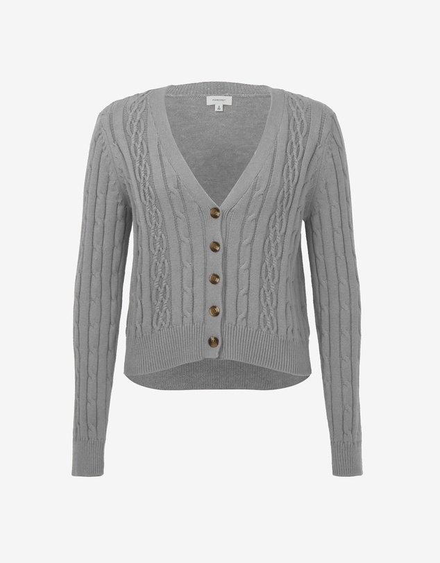 Forcast - Rhodes Cable Knit Cardigan