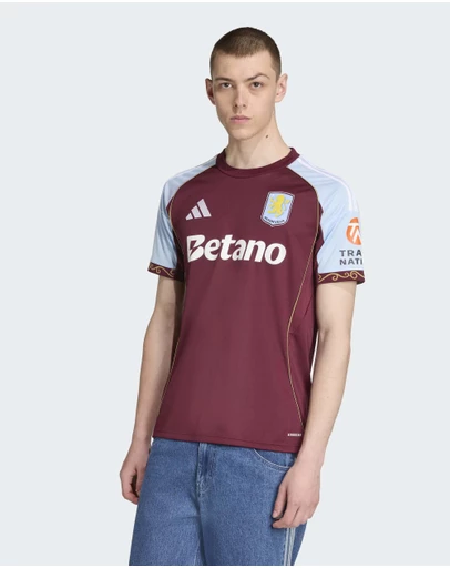 adidas Performance - Aston Villa FC 25/26 Home Football Jersey Mens