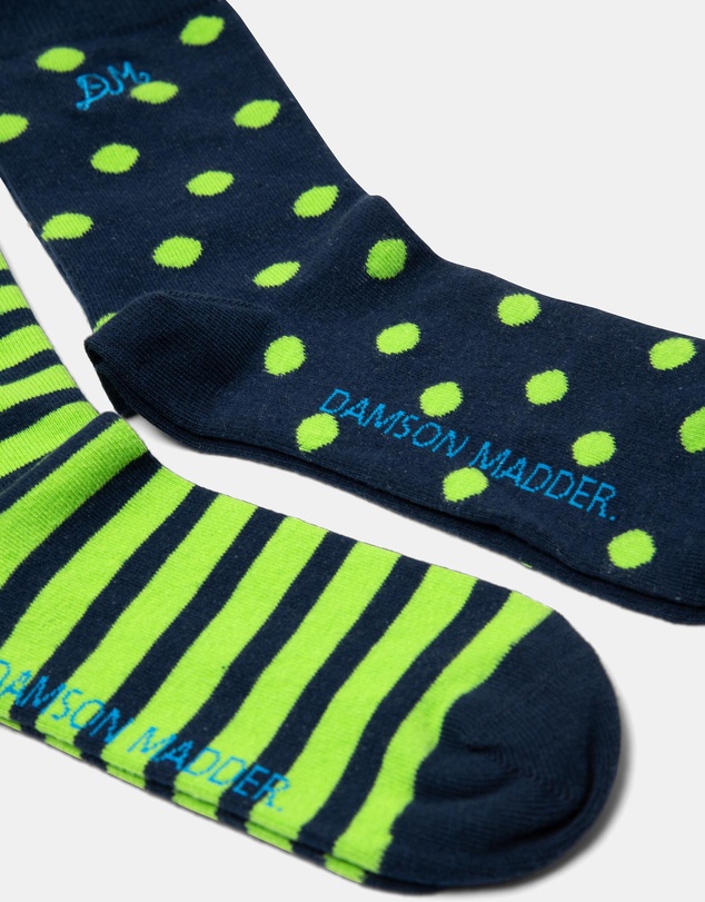 Damson Madder - 2-Pack Calf Socks