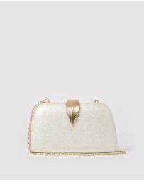 Izoa - Rebecca Clutch Ivory