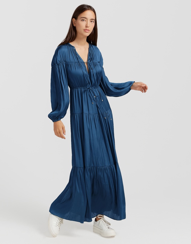 Belle & Bloom - Window Seat Tiered Maxi Dress