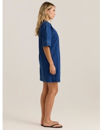 Sass - Sylvia Denim Wrap Dress