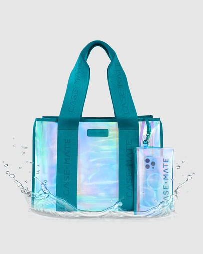 Case-Mate - Case-Mate Emerald Soap Bubble Tote w/ Phone Pouch