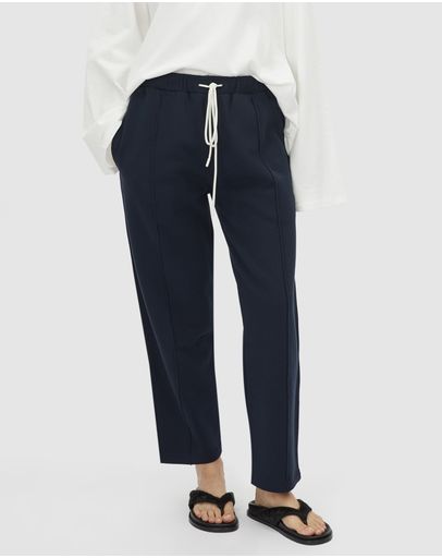 Navy & White