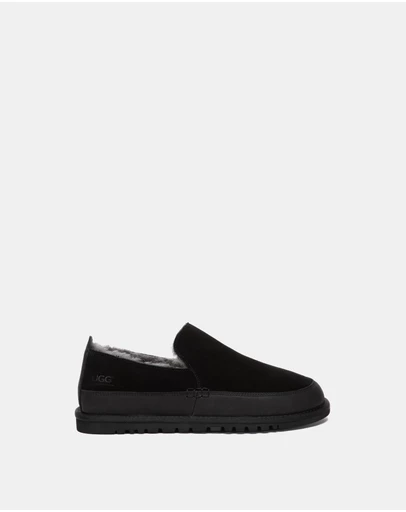 EVERAU - Australian Shepherd Ugg Frozark Cow Suede Upper Loafer Oxfords Flats