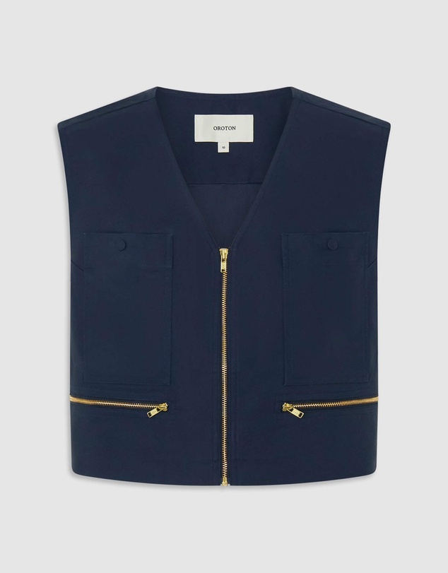 Oroton - Pocket Detail Vest