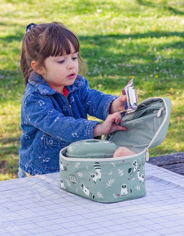Monbento - Monbento Mb Frosty Kids Insulated Lunch Bag - Raccoon