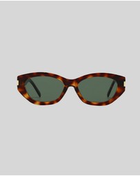 KAJA Clothing - Marbella Retro Tortoise Sunglasses