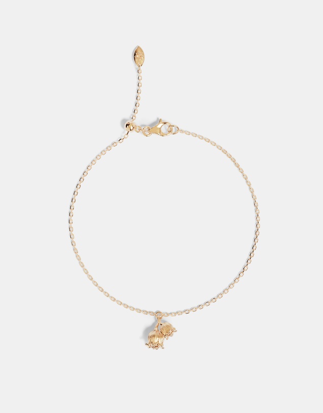 By Charlotte - Birth Flower Bracelet - Lily of the Valley May