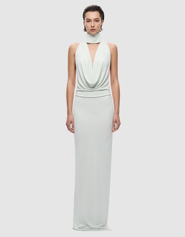 MISHA - The Cowl Neck Jersey Dress