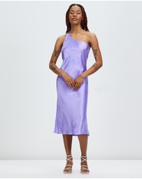 Third Form - Crush Bias One Shoulder Midi