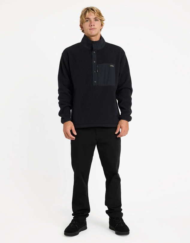Quiksilver - Mens South Sherpa Fleece Jumper