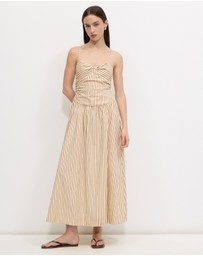 Calli - Hailey Twist Midi Dress