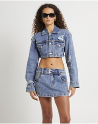 Insight - Roxy Shrunken Denim Jacket