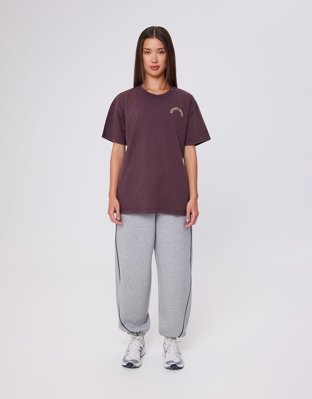 Upstate - Thrive Tee - Washed Merlot
